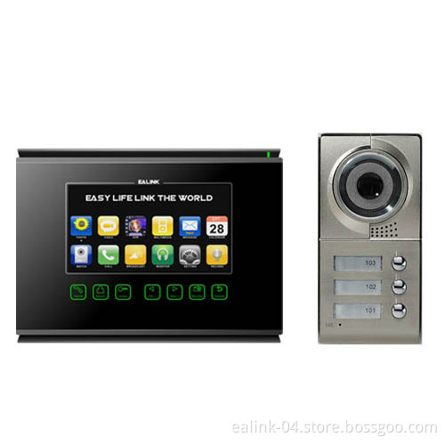 7" Handfree Video Door Phone with Intercom Function